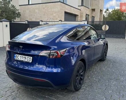 Синій Тесла Model Y, об'ємом двигуна 0 л та пробігом 66 тис. км за 28351 $, фото 4 на Automoto.ua