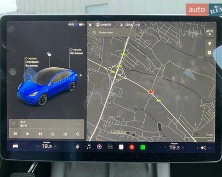 Синій Тесла Model Y, об'ємом двигуна 0 л та пробігом 91 тис. км за 25990 $, фото 23 на Automoto.ua