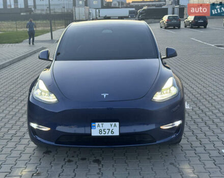 Синий Тесла Model Y, объемом двигателя 0 л и пробегом 155 тыс. км за 22500 $, фото 14 на Automoto.ua