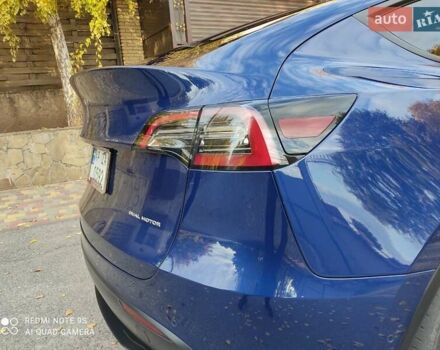 Синий Тесла Model Y, объемом двигателя 0 л и пробегом 58 тыс. км за 24000 $, фото 13 на Automoto.ua