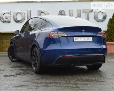 Синий Тесла Model Y, объемом двигателя 0 л и пробегом 45 тыс. км за 26900 $, фото 6 на Automoto.ua