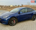 Синий Тесла Model Y, объемом двигателя 0 л и пробегом 120 тыс. км за 23900 $, фото 3 на Automoto.ua