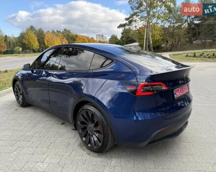 Синій Тесла Model Y, об'ємом двигуна 0 л та пробігом 88 тис. км за 22999 $, фото 1 на Automoto.ua