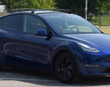 Синий Тесла Model Y, объемом двигателя 0 л и пробегом 81 тыс. км за 25499 $, фото 7 на Automoto.ua