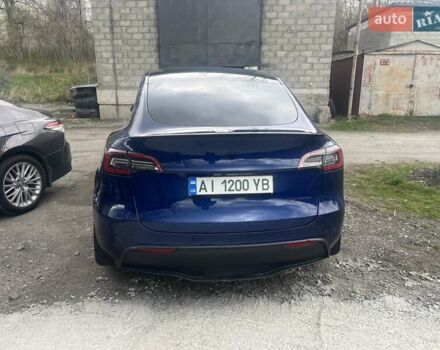 Синий Тесла Model Y, объемом двигателя 0 л и пробегом 101 тыс. км за 23999 $, фото 2 на Automoto.ua