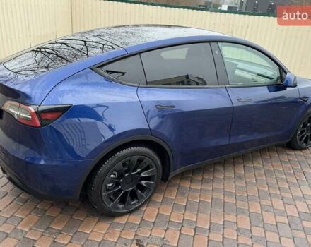 Синий Тесла Model Y, объемом двигателя 0 л и пробегом 20 тыс. км за 40000 $, фото 1 на Automoto.ua