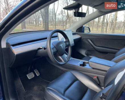 Синій Тесла Model Y, об'ємом двигуна 0 л та пробігом 72 тис. км за 27500 $, фото 24 на Automoto.ua
