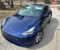 Синий Тесла Model Y, объемом двигателя 0 л и пробегом 35 тыс. км за 27999 $, фото 24 на Automoto.ua