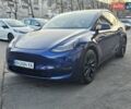 Синий Тесла Model Y, объемом двигателя 0 л и пробегом 65 тыс. км за 27000 $, фото 1 на Automoto.ua
