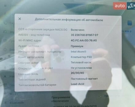 Синий Тесла Model Y, объемом двигателя 0 л и пробегом 69 тыс. км за 22200 $, фото 20 на Automoto.ua