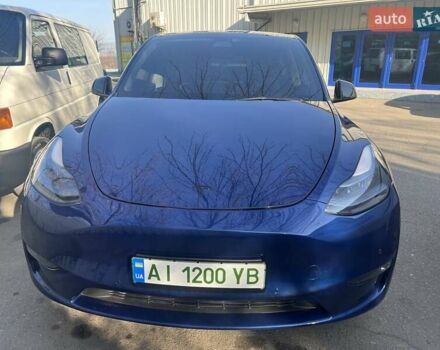 Синий Тесла Model Y, объемом двигателя 0 л и пробегом 101 тыс. км за 23999 $, фото 20 на Automoto.ua