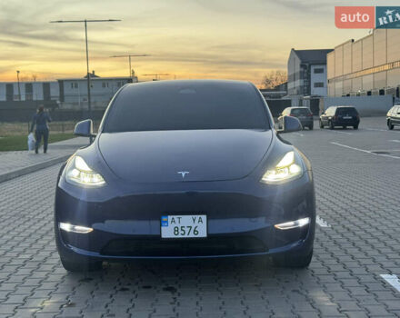 Синий Тесла Model Y, объемом двигателя 0 л и пробегом 155 тыс. км за 22500 $, фото 13 на Automoto.ua