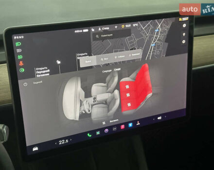 Синий Тесла Model Y, объемом двигателя 0 л и пробегом 122 тыс. км за 27500 $, фото 29 на Automoto.ua