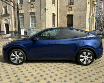 Синий Тесла Model Y, объемом двигателя 0 л и пробегом 35 тыс. км за 22500 $, фото 3 на Automoto.ua