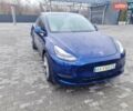 Синий Тесла Model Y, объемом двигателя 0 л и пробегом 45 тыс. км за 25999 $, фото 1 на Automoto.ua