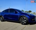 Синий Тесла Model Y, объемом двигателя 0 л и пробегом 53 тыс. км за 23500 $, фото 12 на Automoto.ua