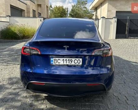 Синій Тесла Model Y, об'ємом двигуна 0 л та пробігом 66 тис. км за 28351 $, фото 5 на Automoto.ua