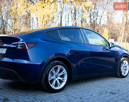 Синий Тесла Model Y, объемом двигателя 0 л и пробегом 42 тыс. км за 27000 $, фото 10 на Automoto.ua