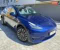 Синий Тесла Model Y, объемом двигателя 0 л и пробегом 38 тыс. км за 18800 $, фото 1 на Automoto.ua