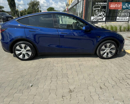 Синий Тесла Model Y, объемом двигателя 0 л и пробегом 83 тыс. км за 24999 $, фото 8 на Automoto.ua