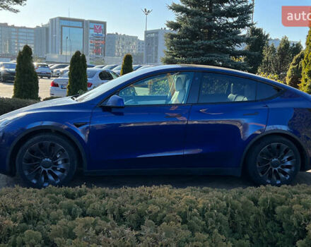 Синій Тесла Model Y, об'ємом двигуна 0 л та пробігом 64 тис. км за 26900 $, фото 3 на Automoto.ua
