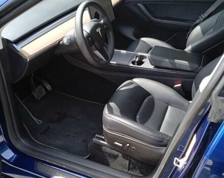 Синий Тесла Model Y, объемом двигателя 0 л и пробегом 72 тыс. км за 24800 $, фото 8 на Automoto.ua