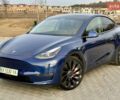 Синий Тесла Model Y, объемом двигателя 0 л и пробегом 120 тыс. км за 23900 $, фото 4 на Automoto.ua