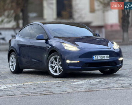 Тесла Model Y 2021 в Харькове на Automoto.ua Синий Тесла Model Y, объемом двигателя 0 л и пробегом 113 тыс. км за 21200 $, фото 10 на Automoto.ua