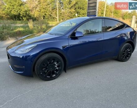 Синий Тесла Model Y, объемом двигателя 0 л и пробегом 68 тыс. км за 25000 $, фото 9 на Automoto.ua