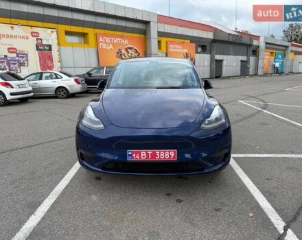 Синий Тесла Model Y, объемом двигателя 0 л и пробегом 145 тыс. км за 22000 $, фото 8 на Automoto.ua