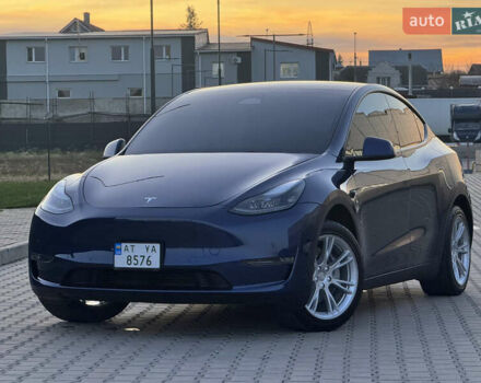 Синий Тесла Model Y, объемом двигателя 0 л и пробегом 155 тыс. км за 22500 $, фото 3 на Automoto.ua