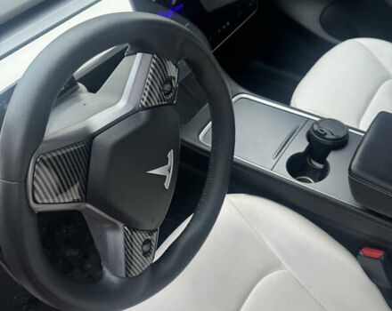 Синий Тесла Model Y, объемом двигателя 0 л и пробегом 44 тыс. км за 35000 $, фото 10 на Automoto.ua