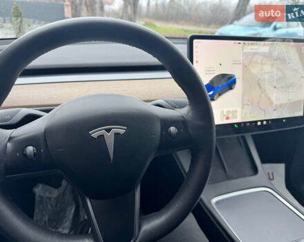 Синій Тесла Model Y, об'ємом двигуна 0 л та пробігом 44 тис. км за 23500 $, фото 33 на Automoto.ua