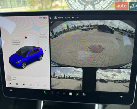 Синий Тесла Model Y, объемом двигателя 0 л и пробегом 83 тыс. км за 24999 $, фото 30 на Automoto.ua