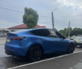 Синий Тесла Model Y, объемом двигателя 0 л и пробегом 44 тыс. км за 35000 $, фото 5 на Automoto.ua