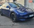 Синий Тесла Model Y, объемом двигателя 0 л и пробегом 65 тыс. км за 27000 $, фото 4 на Automoto.ua