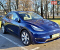 Синий Тесла Model Y, объемом двигателя 0 л и пробегом 37 тыс. км за 34300 $, фото 1 на Automoto.ua