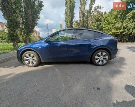 Синий Тесла Model Y, объемом двигателя 0 л и пробегом 103 тыс. км за 22190 $, фото 6 на Automoto.ua