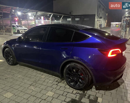 Синій Тесла Model Y, об'ємом двигуна 0 л та пробігом 190 тис. км за 22300 $, фото 1 на Automoto.ua