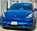 Синий Тесла Model Y, объемом двигателя 0 л и пробегом 33 тыс. км за 23300 $, фото 1 на Automoto.ua