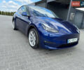 Синий Тесла Model Y, объемом двигателя 0 л и пробегом 53 тыс. км за 25000 $, фото 1 на Automoto.ua