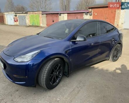 Синий Тесла Model Y, объемом двигателя 0 л и пробегом 101 тыс. км за 23999 $, фото 25 на Automoto.ua