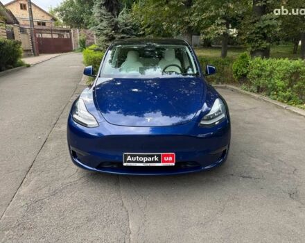 Синій Тесла Model Y, об'ємом двигуна 0 л та пробігом 86 тис. км за 19390 $, фото 2 на Automoto.ua