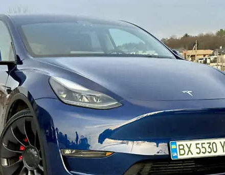 Синий Тесла Model Y, объемом двигателя 0 л и пробегом 127 тыс. км за 24700 $, фото 18 на Automoto.ua