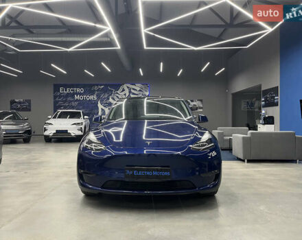 Синий Тесла Model Y, объемом двигателя 0 л и пробегом 68 тыс. км за 29900 $, фото 1 на Automoto.ua