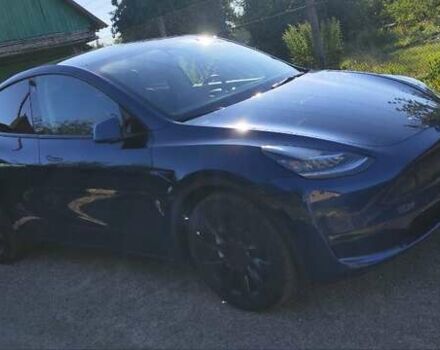 Синий Тесла Model Y, объемом двигателя 0 л и пробегом 62 тыс. км за 25700 $, фото 10 на Automoto.ua