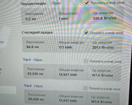 Синий Тесла Model Y, объемом двигателя 0 л и пробегом 83 тыс. км за 24999 $, фото 33 на Automoto.ua