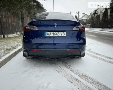 Синий Тесла Model Y, объемом двигателя 0 л и пробегом 66 тыс. км за 25000 $, фото 5 на Automoto.ua