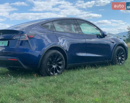 Синий Тесла Model Y, объемом двигателя 0 л и пробегом 29 тыс. км за 30000 $, фото 11 на Automoto.ua