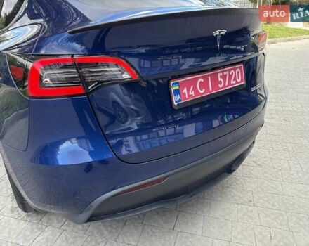 Синий Тесла Model Y, объемом двигателя 0 л и пробегом 87 тыс. км за 23900 $, фото 31 на Automoto.ua
